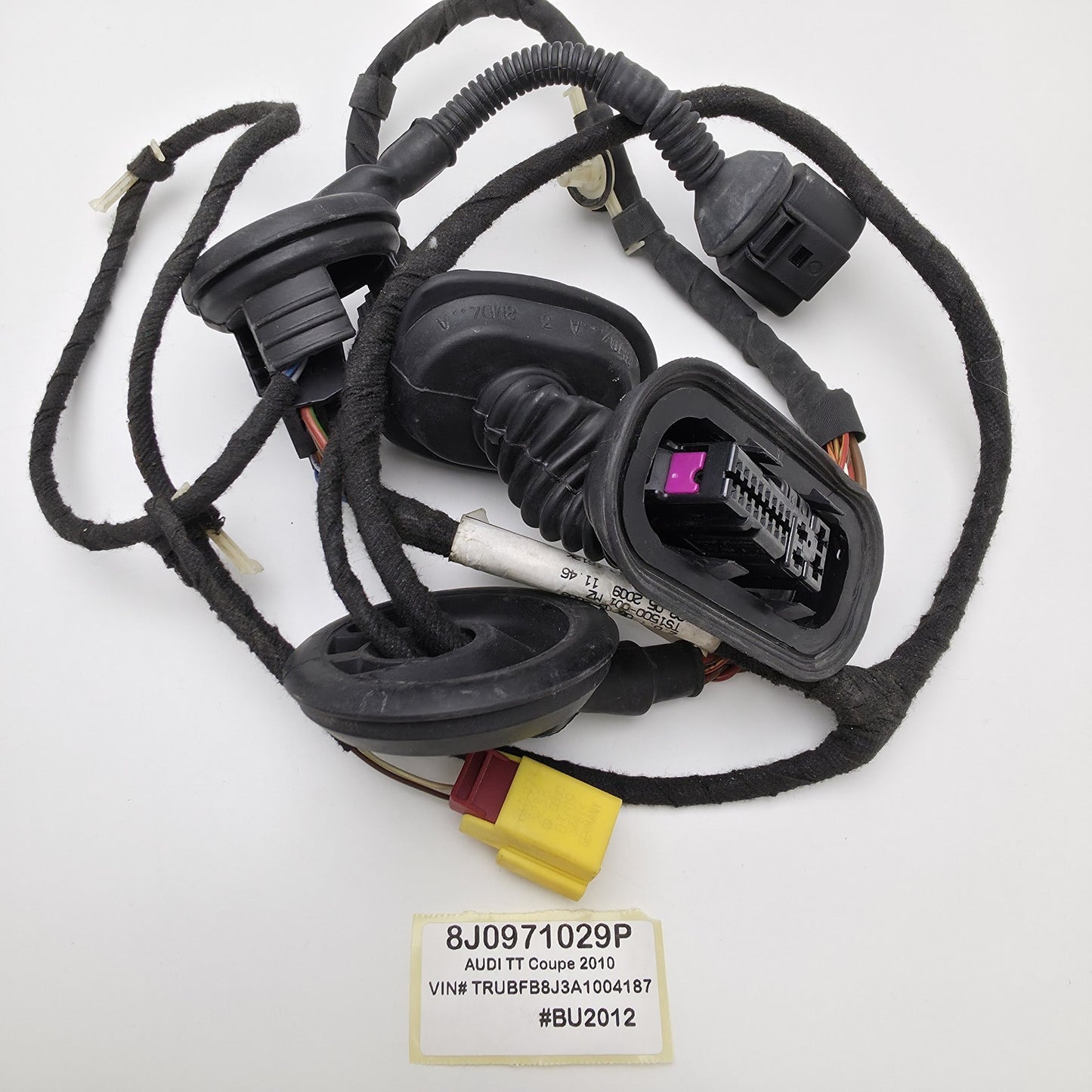 2007-2014 Audi TT Front Left Door Wiring Harness 8J0971029P