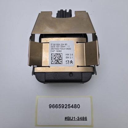 2012 Peugeot 508 Rain Sensor 9665925480