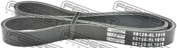 FEBEST 1997-2000 Chrysler Voyager Poly-V Belt 6 Ribs 88128-6L1018