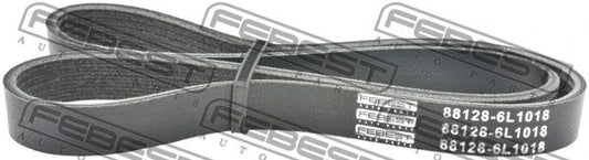 FEBEST 1997-2000 Chrysler Voyager Poly-V Belt 6 Ribs 88128-6L1018