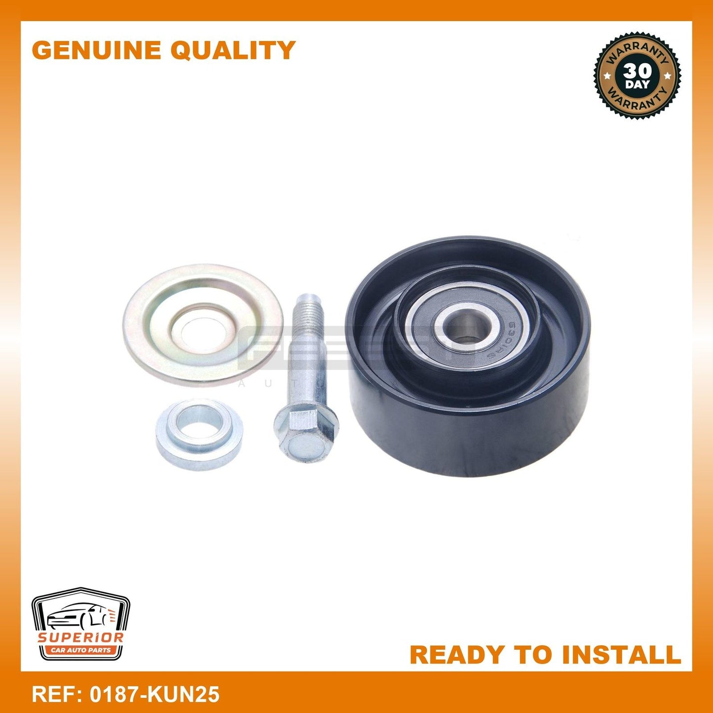 Febest 2005-2015 Toyota Hilux Pulley Tensioner Kit 0187-KUN25