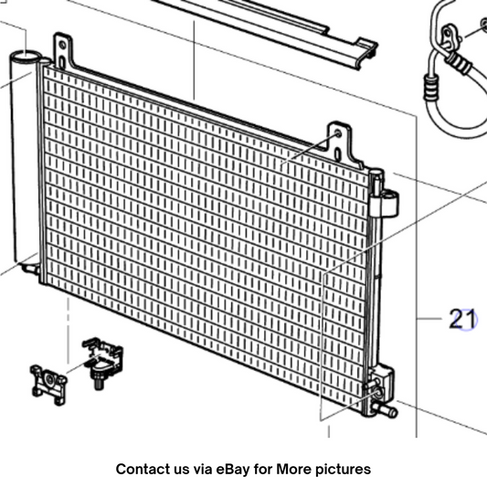 2009 Chevrolet Lumina S Air Conditioning Condenser Used OEM 92191927