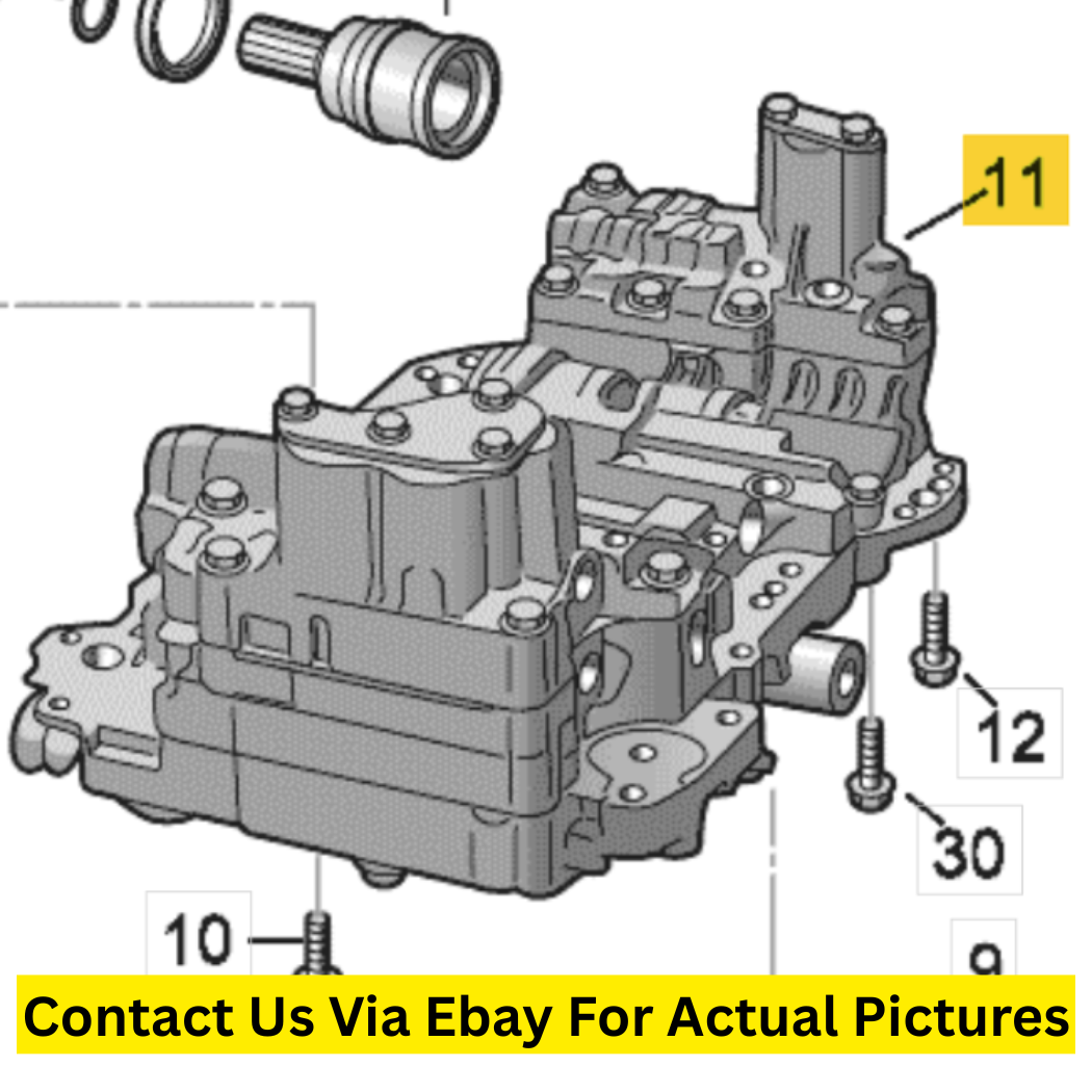 2014 Volkswagen Passat Valve Body Used OEM 09G325039F