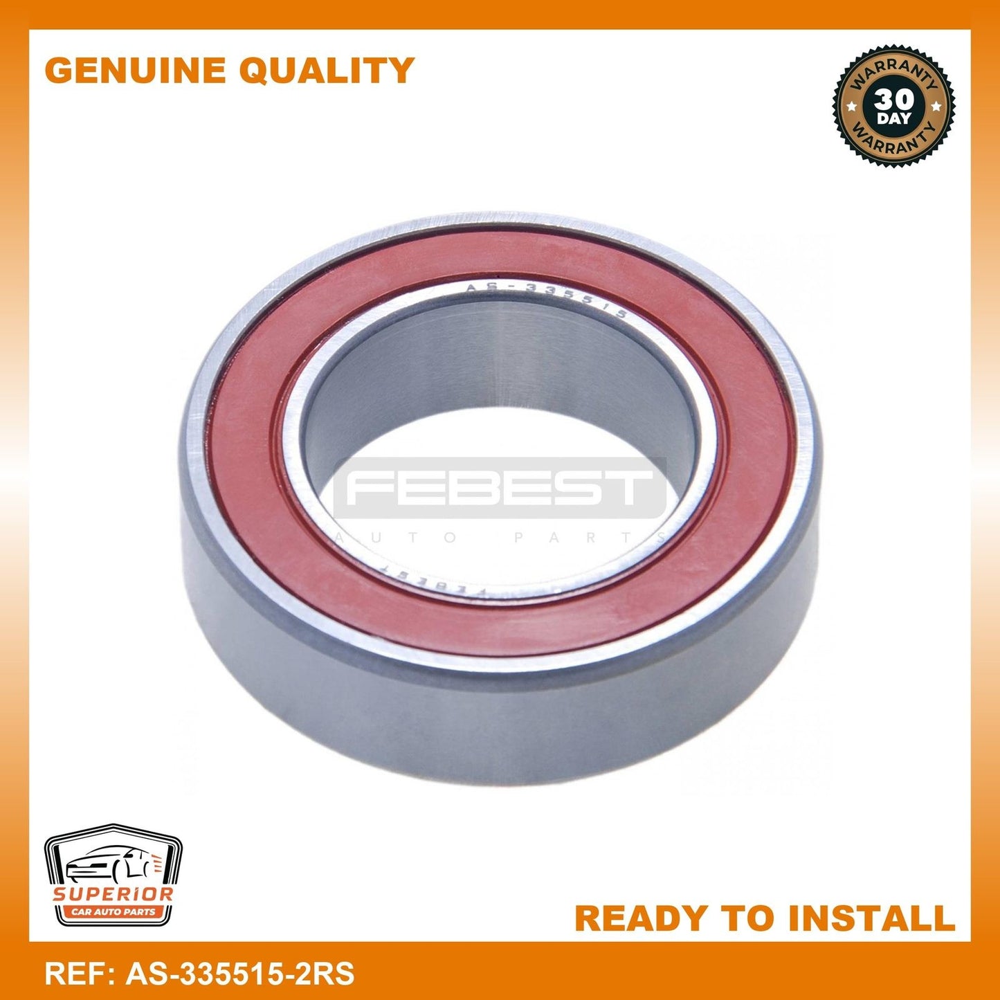 FEBEST 1997-2001 Honda CR-V Axle Shaft Bearing AS-335515-2RS