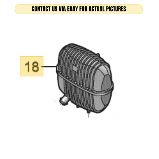 2010-2012 Audi A4 Intercooler Insulator Used OEM 8E0129955B