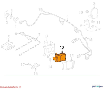2019-2025 Audi SQ7 Ctrl Unit 4N0907566H