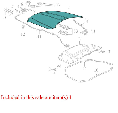 2015 Jeep Grand Cherokee Hood Panel Used OEM 55369587AG