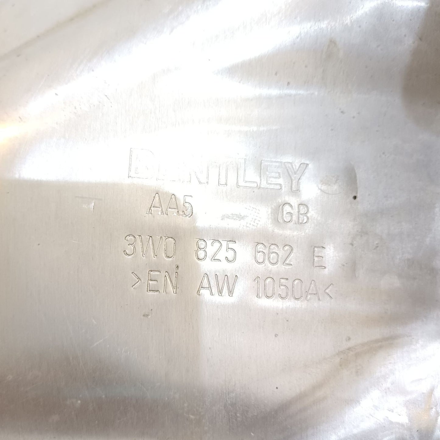 2008-2013 Bentley Continental Flying Spur Heat Shield 3W0825662E