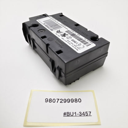 2009 Peugeot 5008 TYRE PRESSURE CONTROL MODULE 9807299980