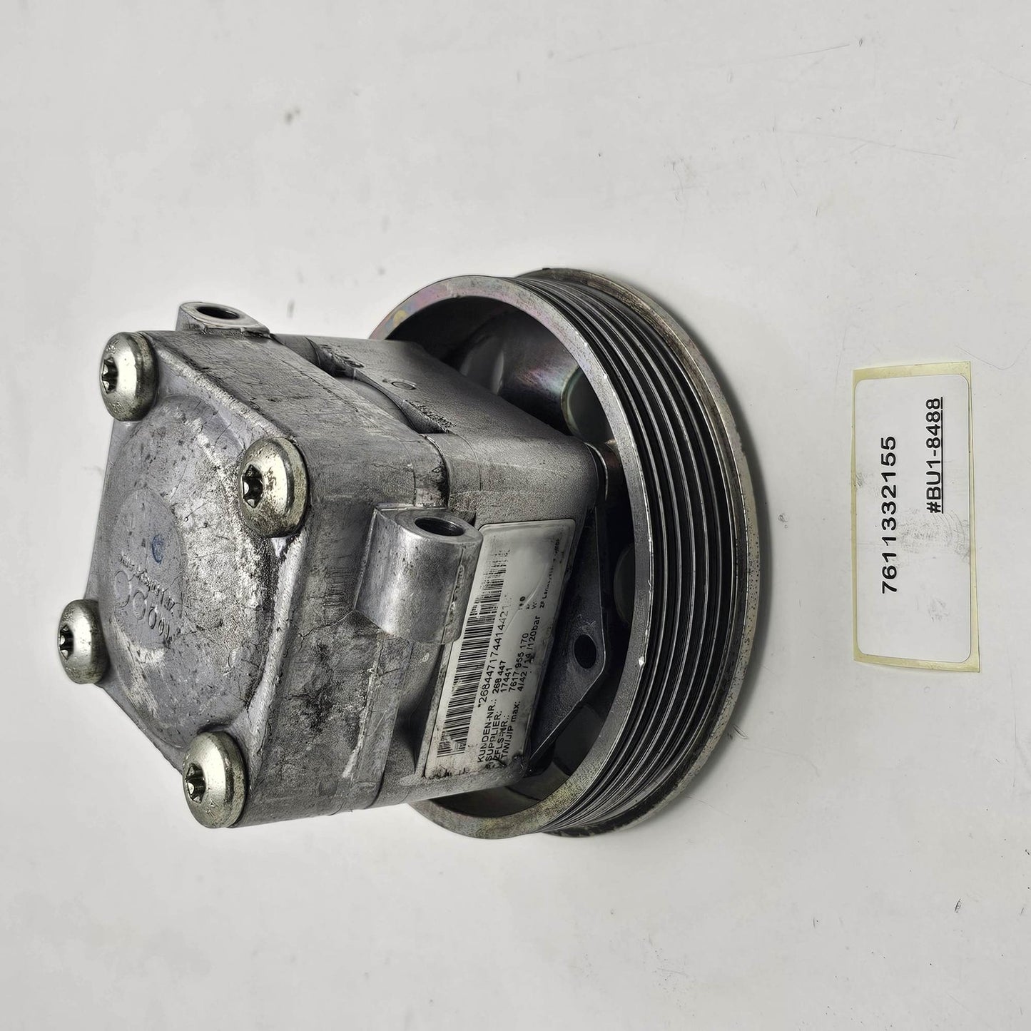 2014-2017 Maserati Quattroporte Power Steering Pump 7611332155