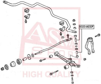 FEBEST 1990-1997 Honda Accord Stabilizer Bar Link 0323-ACCF