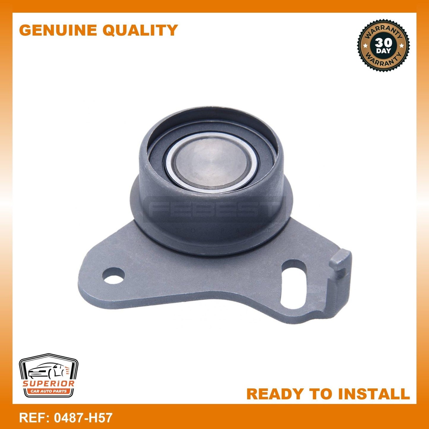 FEBEST 2014-2020 Mitsubishi Outlander Timing Belt Tensioner Pulley 0487-H57