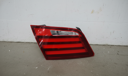 2011–2016 BMW 520i Left Rear Tail Light in Trunk Lid USED OEM 63217203225