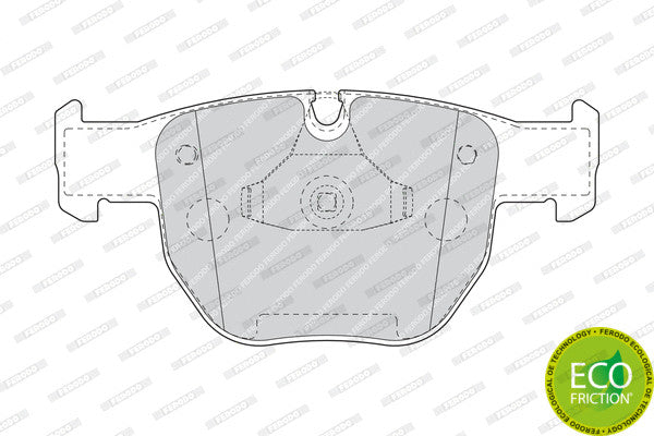 FERODO Disc Brake Pad Set FDB1597