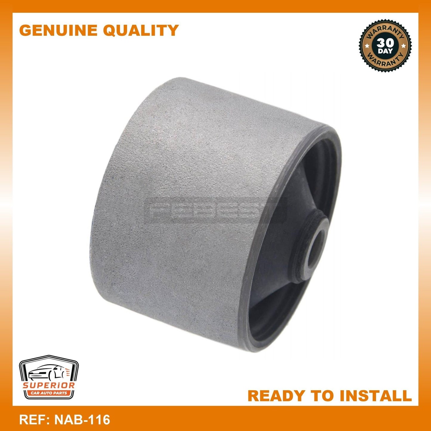 Febest Rear Crossmember Bushing NAB-116