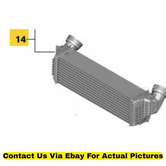 2012 BMW X6 Charge‑Air Intercooler Used OEM 17517809321