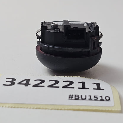 2007-2014 MINI Cooper R56 EMERGENCY FLASHER HAZARD SWITCH 3422211