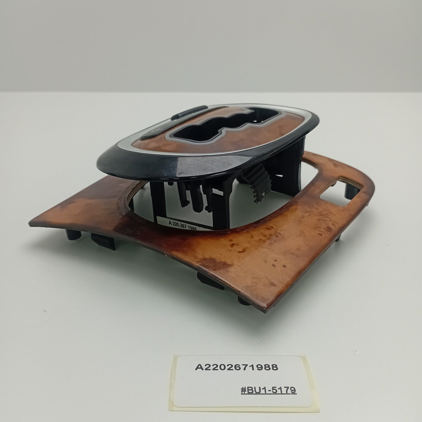 2000-2006 Mercedes-Benz S Gear Shifter Bezel Trim A2202671988