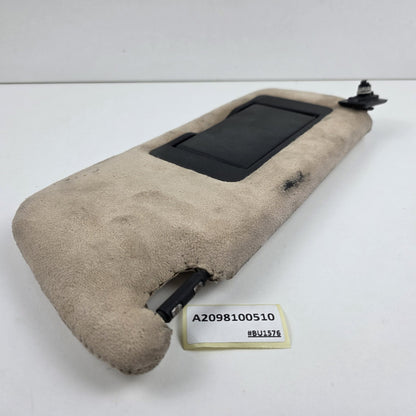 2002-2010 Mercedes-Benz W209 Sun Visor Left Driver Side A2098100510