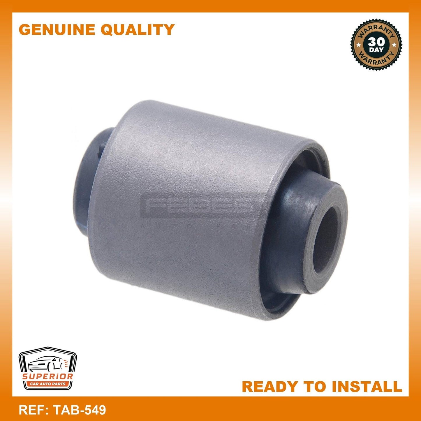 FEBEST 2000-2006 Toyota Corolla Arm Bushing Rear Shock Absorber TAB-549