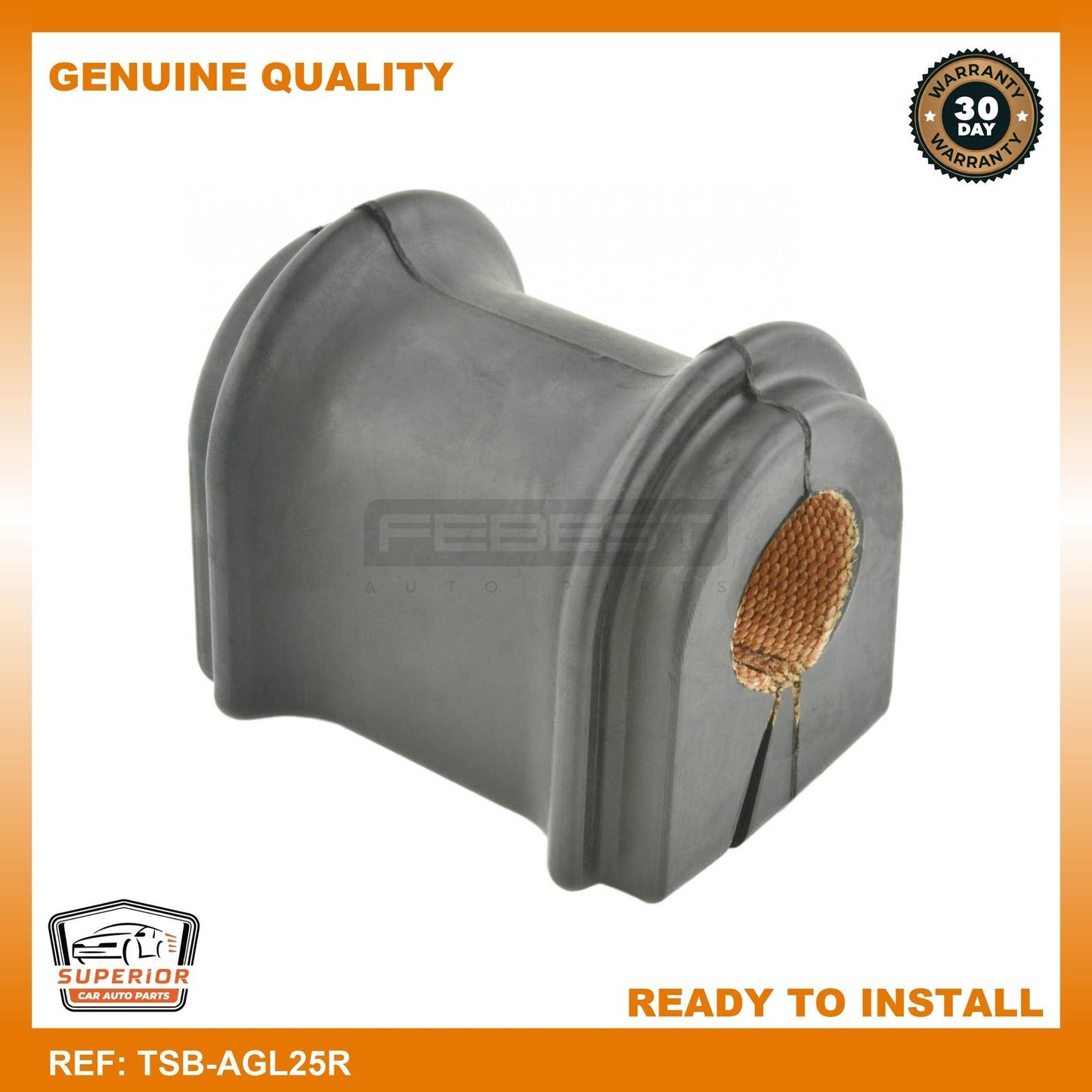 FEBEST TOYOTA Rear Stabilizer Bar Bush TSB-AGL25R