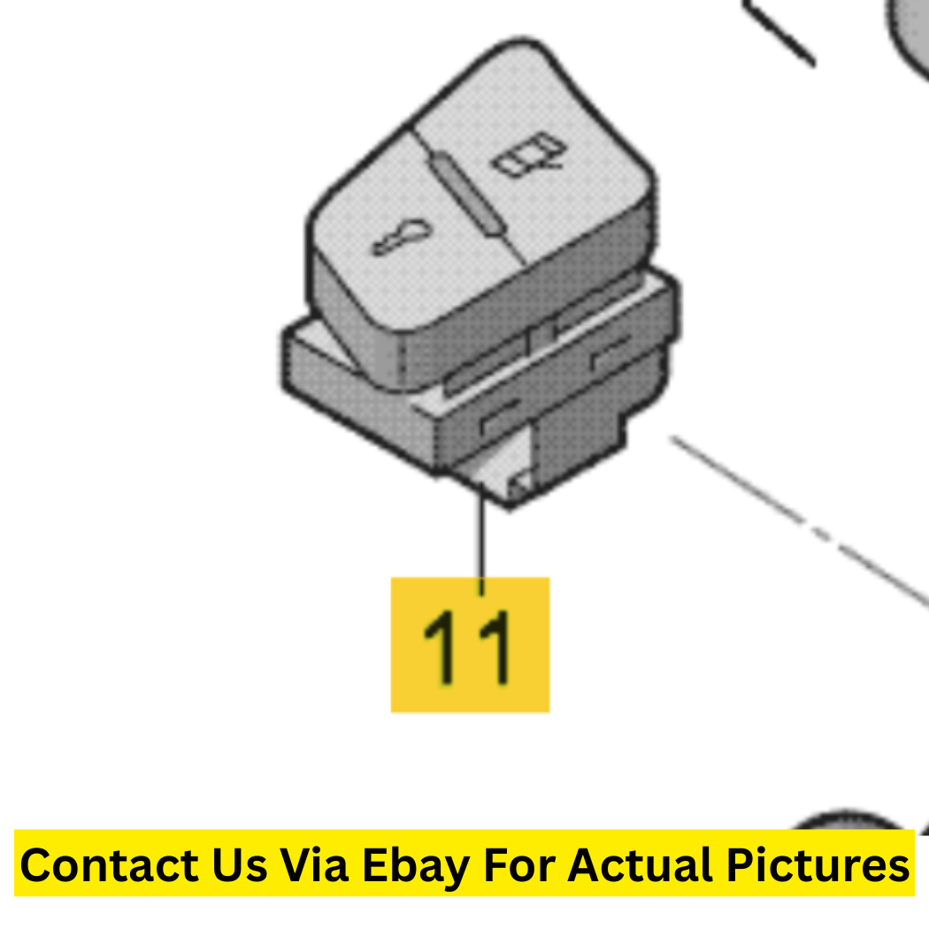 2017 Volkswagen Tiguan Window & Central Locking Switch Set Used OEM 1K4959857C
