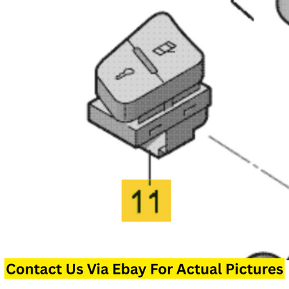 2017 Volkswagen Tiguan Window & Central Locking Switch Set Used OEM 1K4959857C