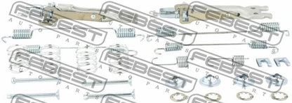 FEBEST 1997-2002 Peugeot 306 Brake Shoe Fitting Kit 0204-G15RAR-KIT