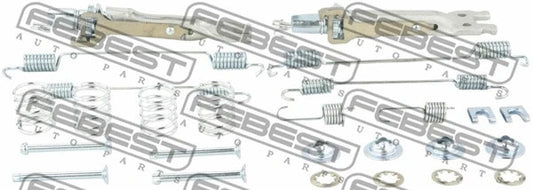 FEBEST 1997-2002 Peugeot 306 Brake Shoe Fitting Kit 0204-G15RAR-KIT