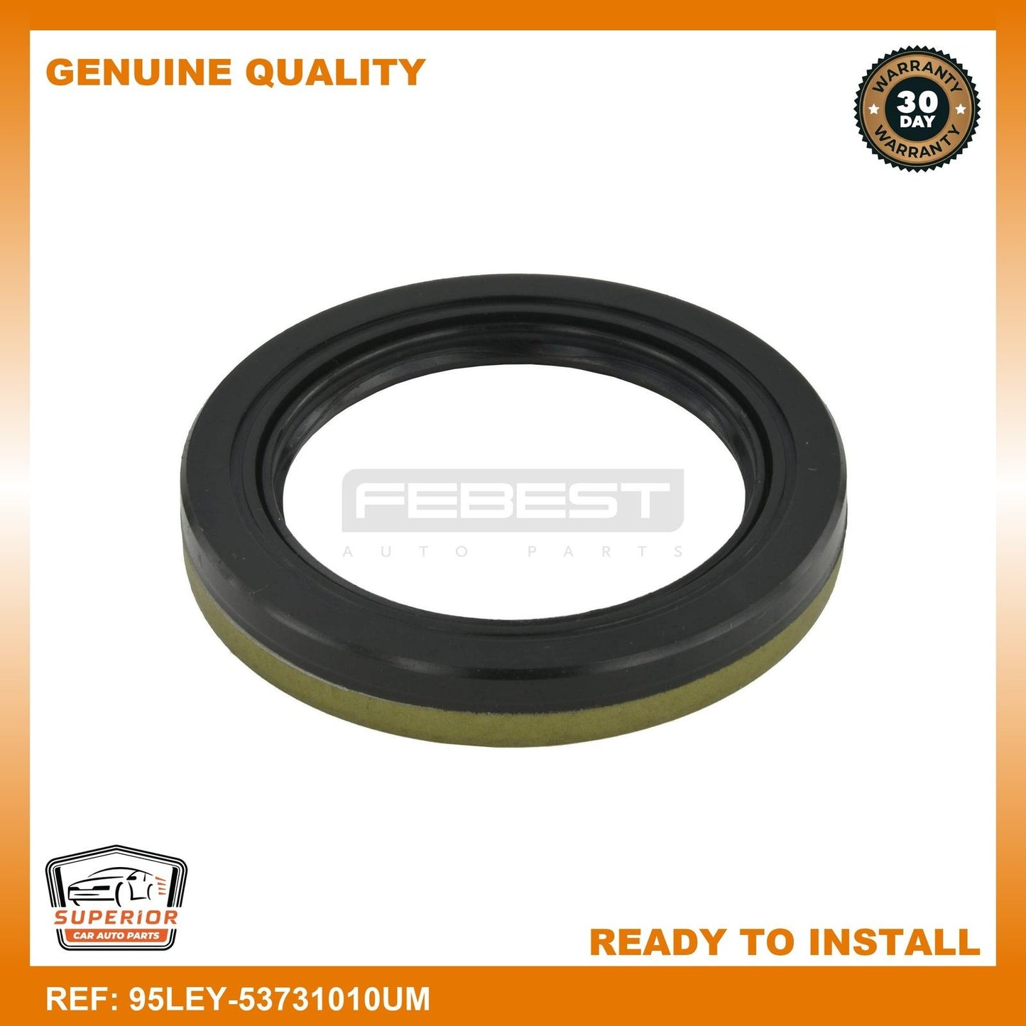FEBEST Mercedes-Benz Oil Seal Front Hub 95LEY-53731010UM