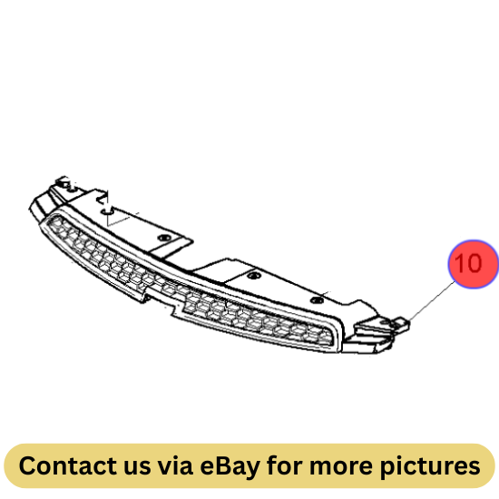 2010 Chevrolet Cruze Front Upper Grille Used OEM 95931768