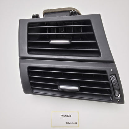 2007-2010 BMW X6 FRONT DASH LEFT DRIVER SIDE AC HEATER AIR VENT 7161803
