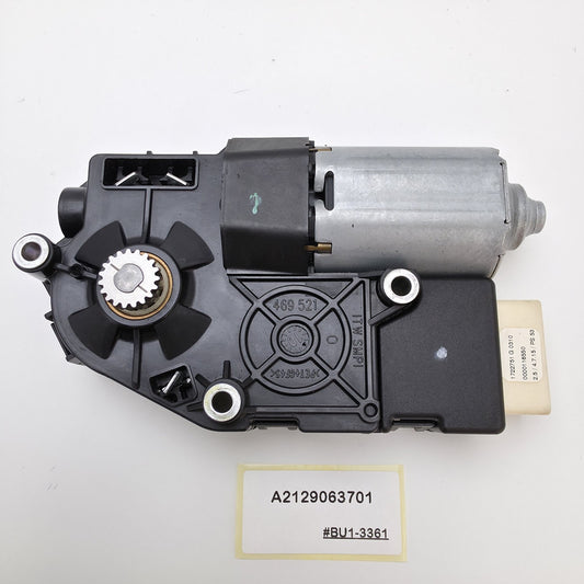 2010-2017 Mercedes-Benz E350 Panoramic Sunroof Motor A2129063701