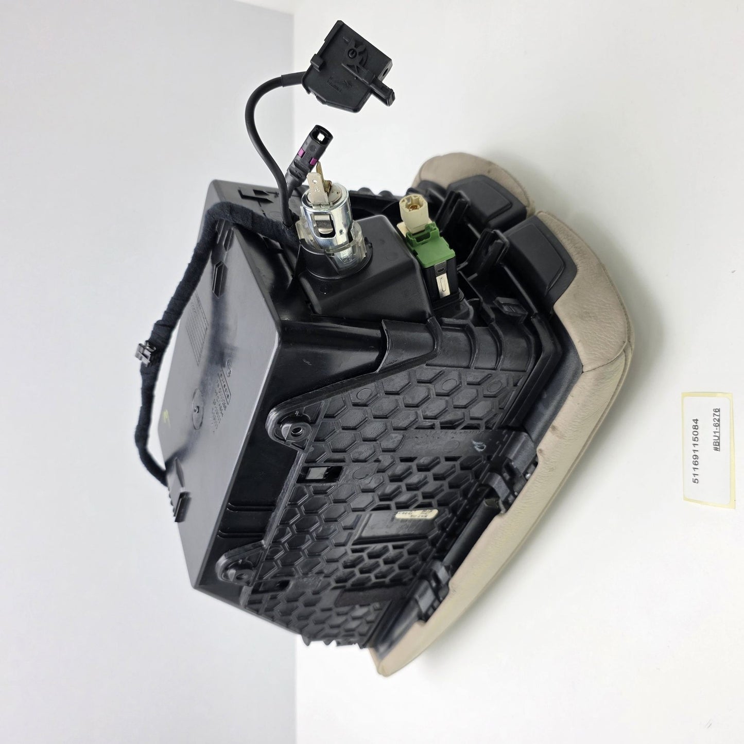 2008-2014 BMW X6 Front Storage Bin AUX IN Socket 51169115084