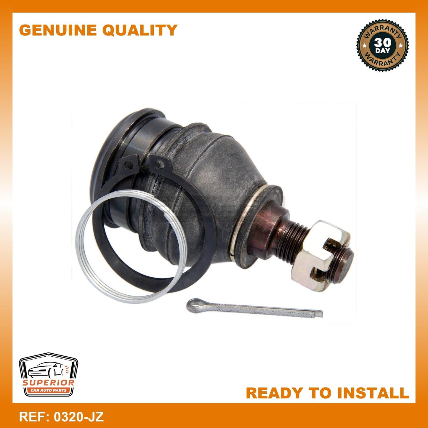 Febest 07-08 Honda Fit Ball Joint Front Lower Arm 0320-JZ