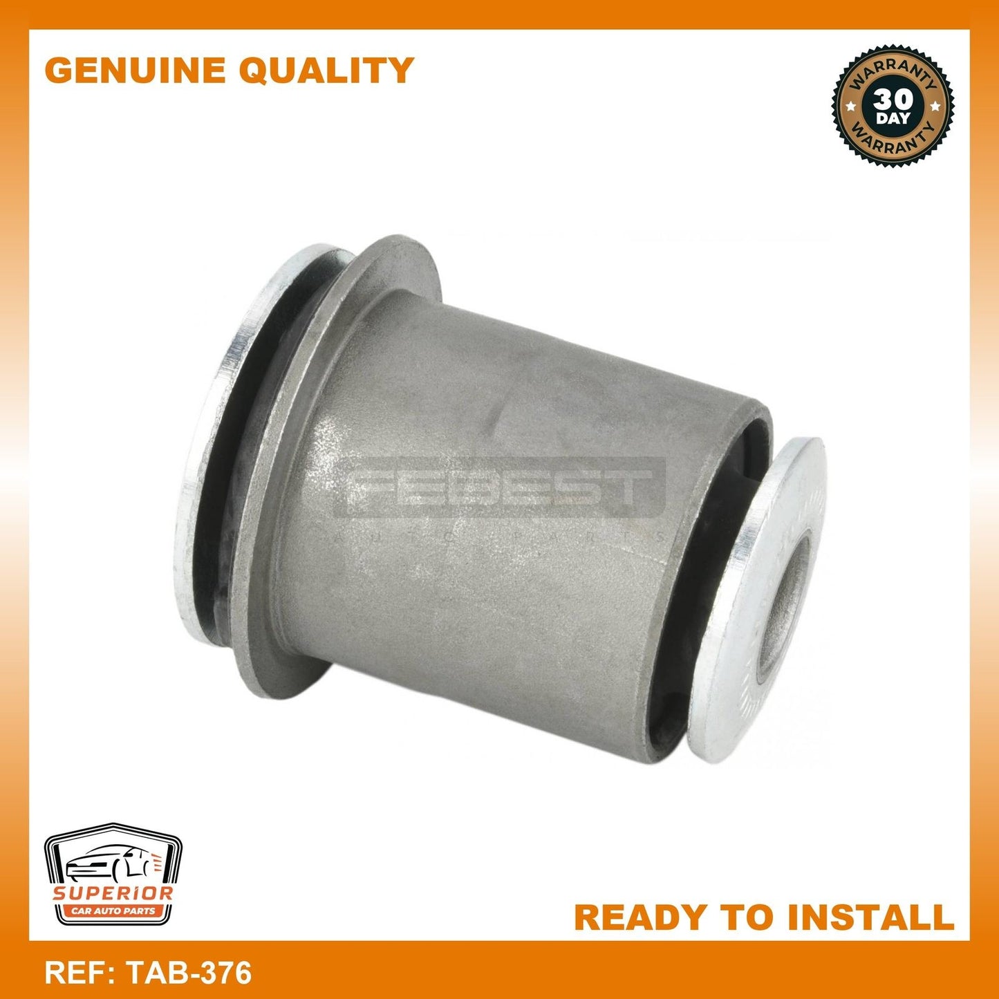 Febest 2015-2025 Toyota Hilux Front Bushing Lower Control Arm TAB-376