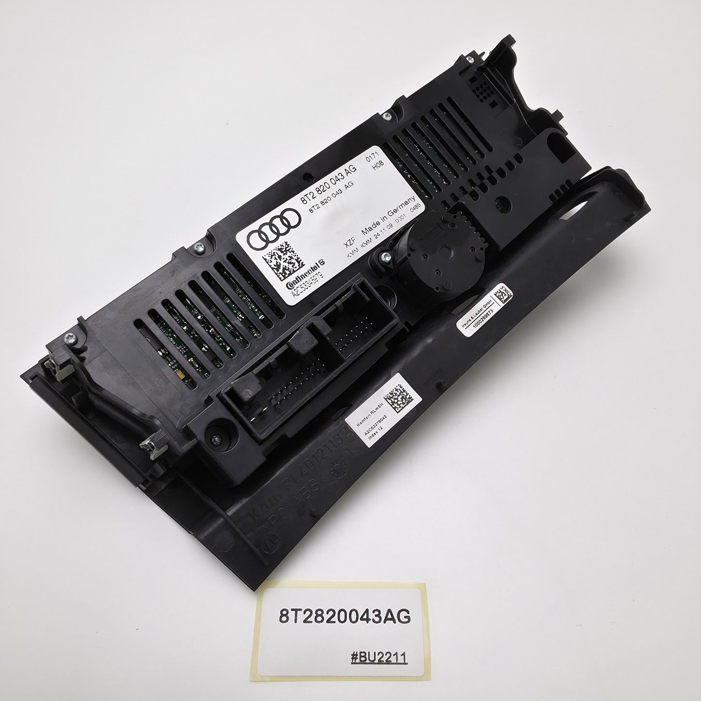 2007-2016 Audi S5 Climate Control Panel Heater Control 8T2820043AG