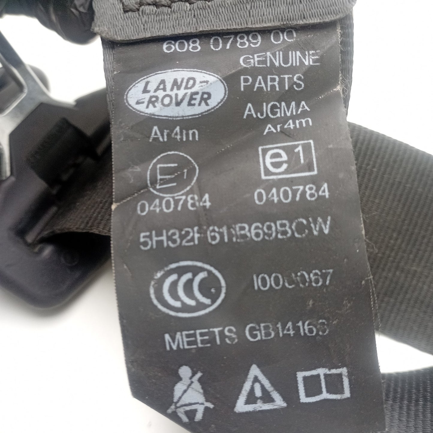 2005-2013 Land Rover Range Rover Sport Rear Right Seatbelt 5H32F611B69BCW