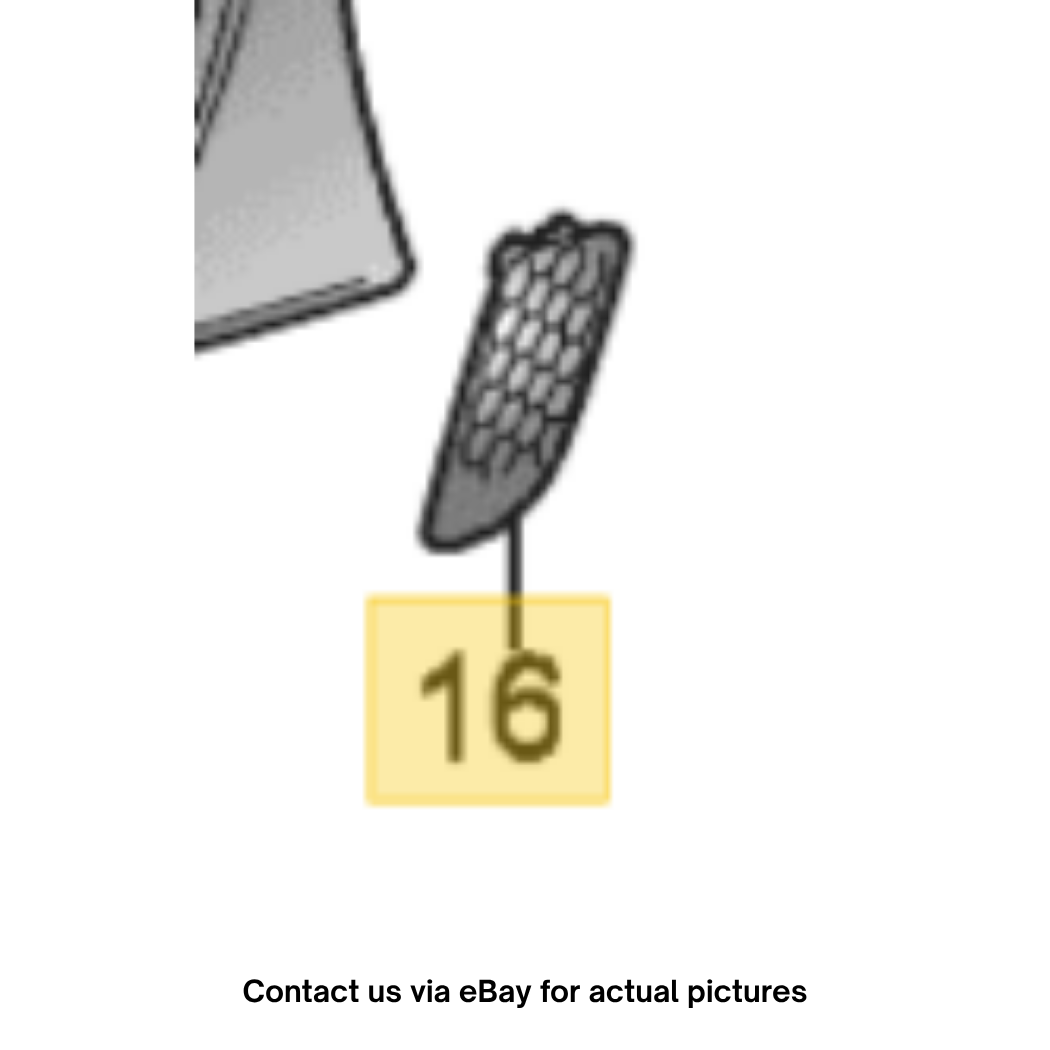 2012–2015 Audi A6 Right Loudspeaker Trim Used OEM 4G0035410