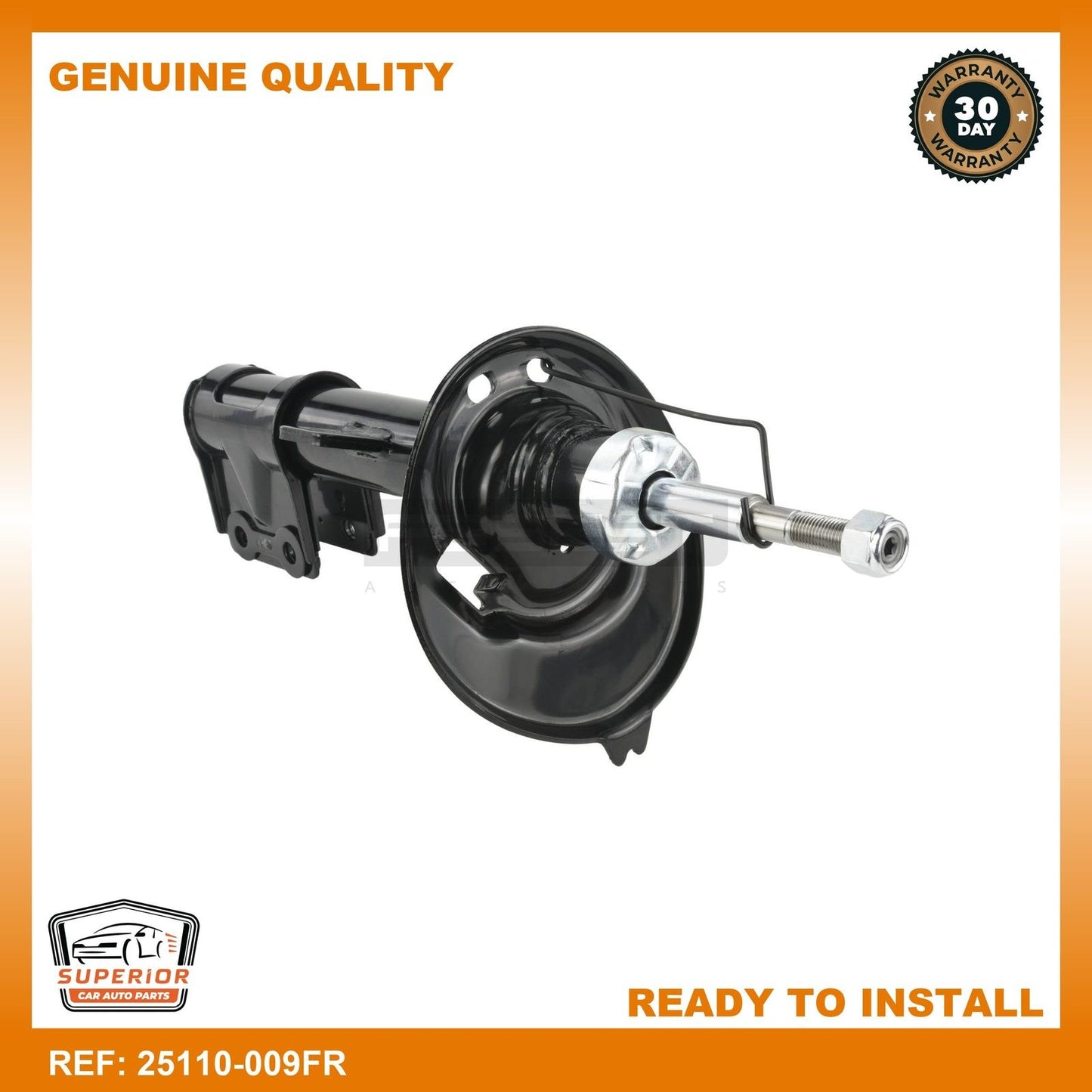 FEBEST CITROEN Shock Absorber Front Right Gas Twin Tube 25110-009FR