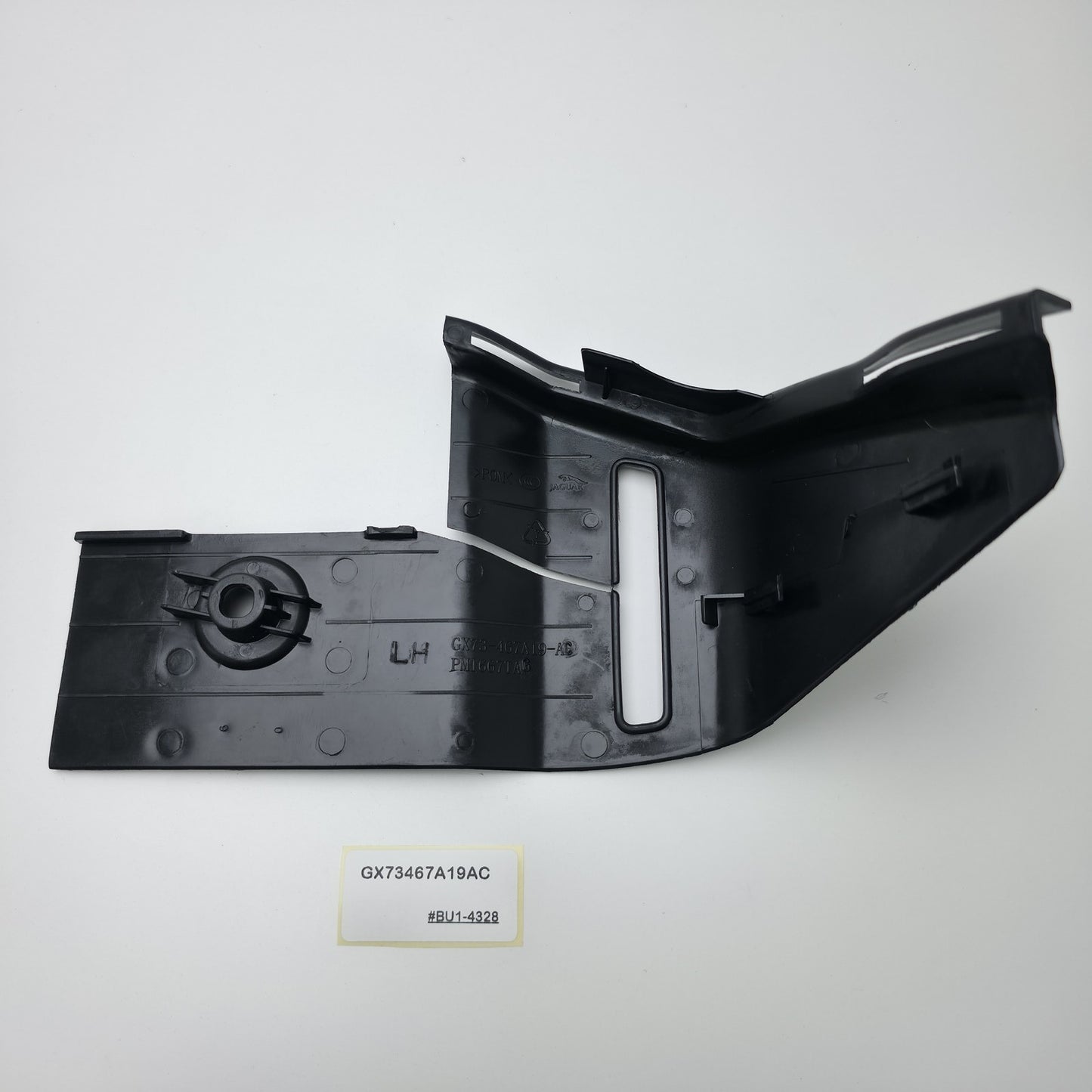 2015-2019 Jaguar XE REAR LEFT SIDE SEAT BELT PLASTIC COVER GX73467A19AC