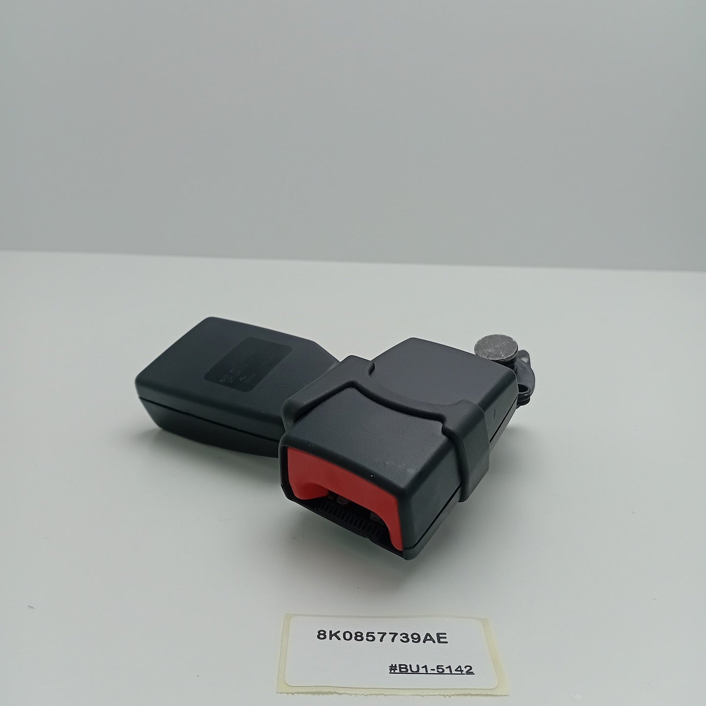 2009-2016 Audi A4 Rear Seat Belt Double Buckle Receiver 8K0857739AE