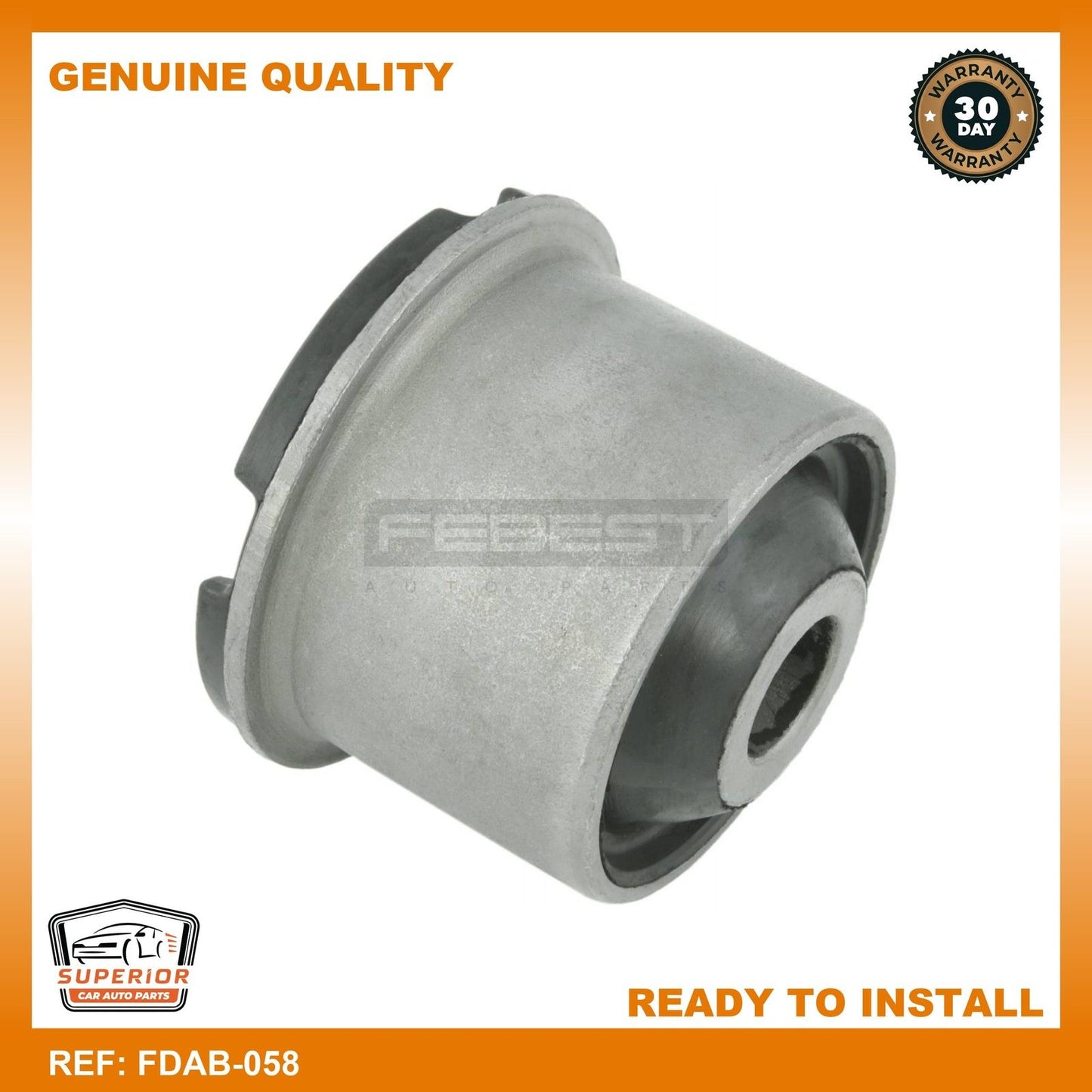 Febest 2002-2011 Ford Explorer Arm Bushing Front Upper Arm FDAB-058