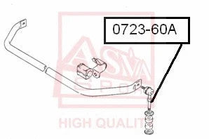 FEBEST SUZUKI Front Stabilizer Link 0723-60A