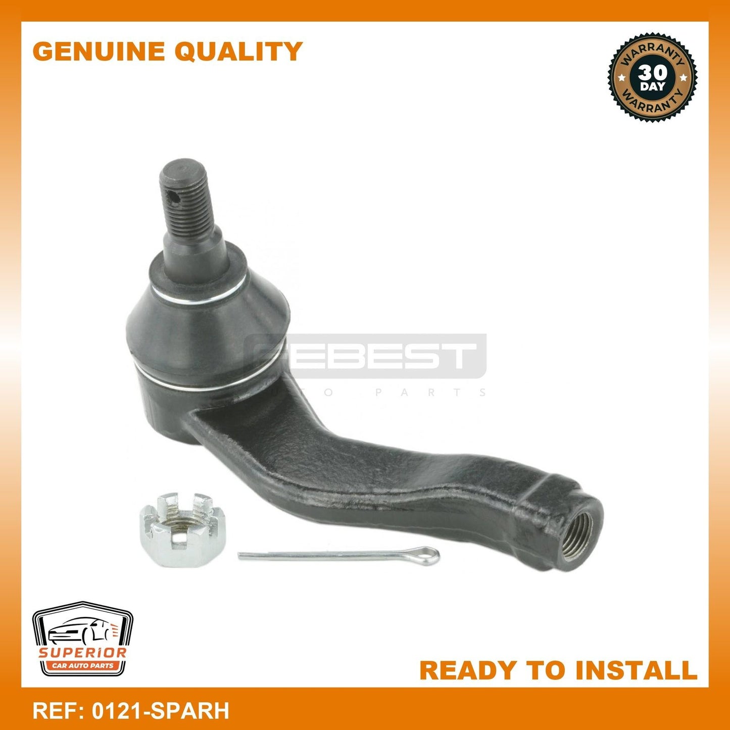 FEBEST DAIHATSU Steering Tie Rod End Right 0121-SPARH