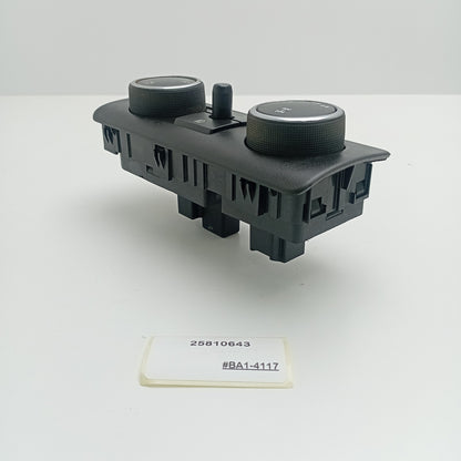 2007-2014 GMC Sierra Headlamp Switch Trim Plate 25810643