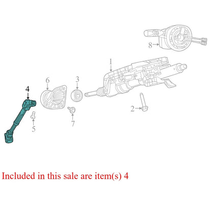 2015 Jeep Grand Cherokee Steering Shaft Used OEM 5057539AH