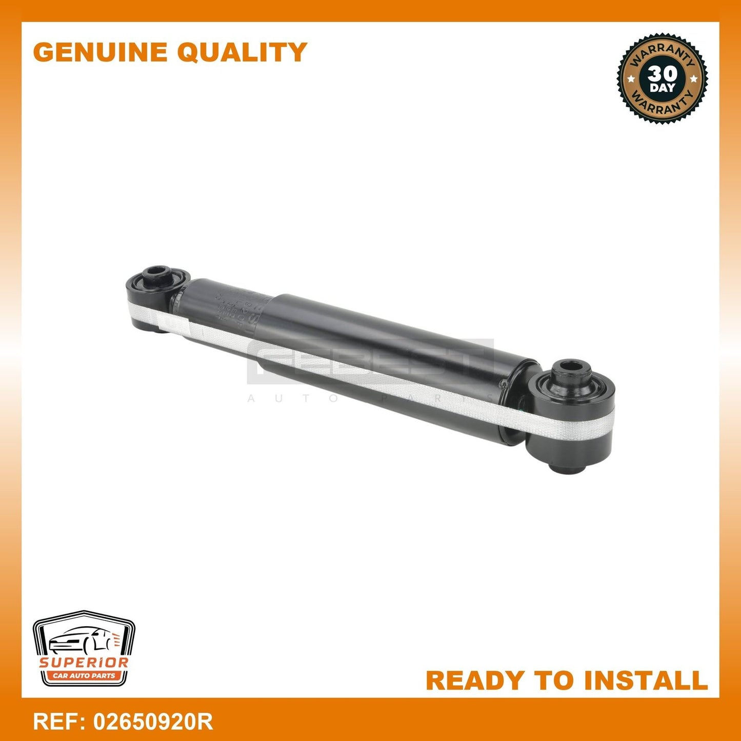 FEBEST NISSAN Rear Shock Absorber 02650920R