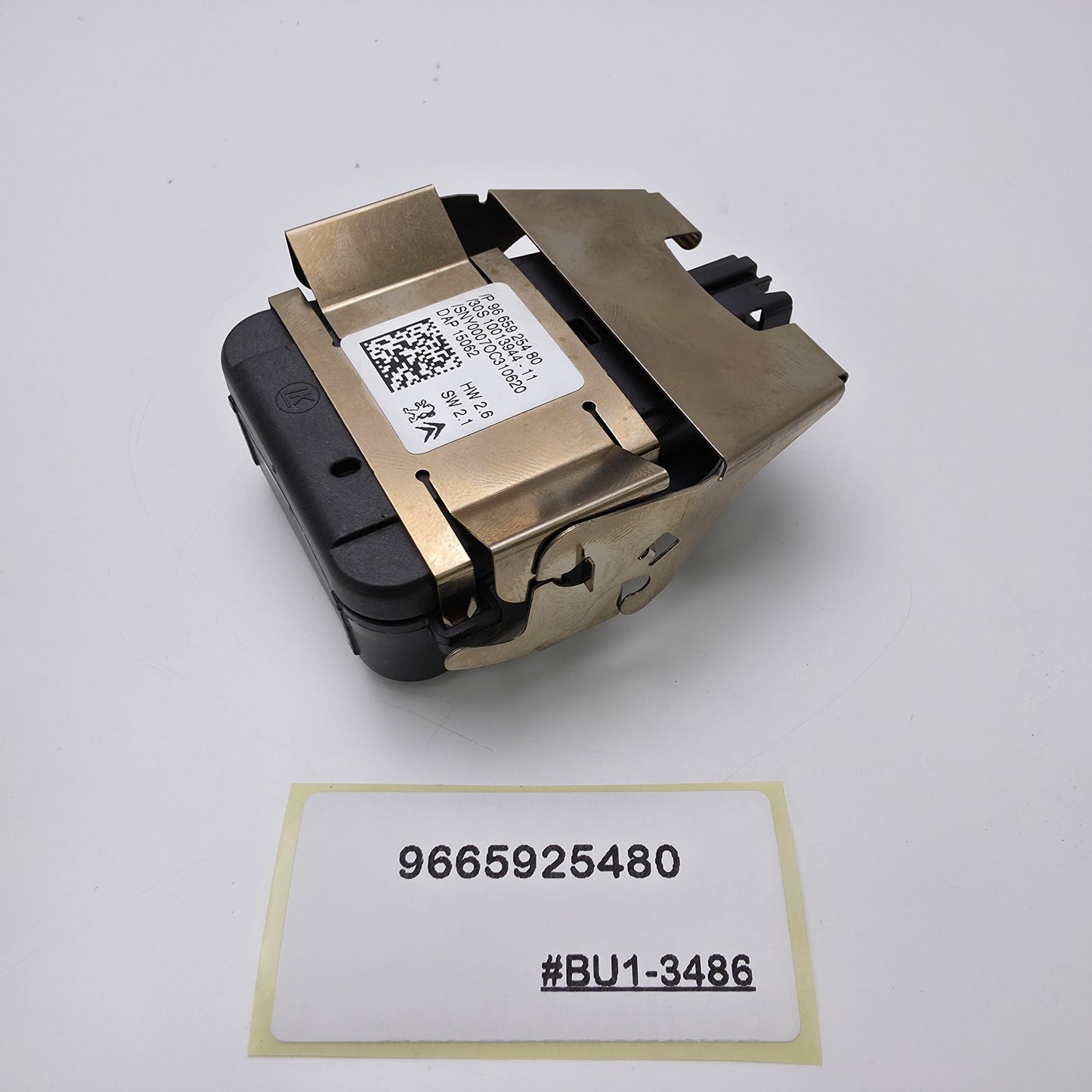 2019 Peugeot 208 Rain Sensor 9665925480
