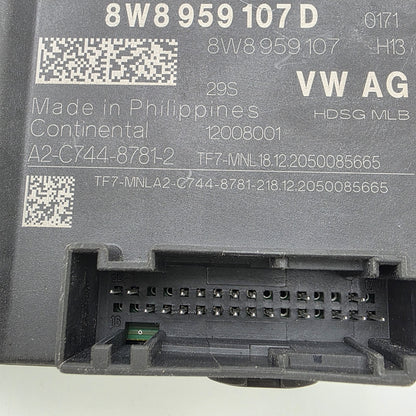 2019 Audi SQ5 Liftgate Control Module 8W8959107D